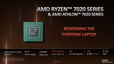 Фото - AMD представила модельный ряд мобильных процессоров 7020 Mendocino