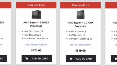 Фото - Видимо, Ryzen 7000 на старте действительно оказались переоценёнными. AMD официально снизила цены на свои CPU на величину до 125 долларов